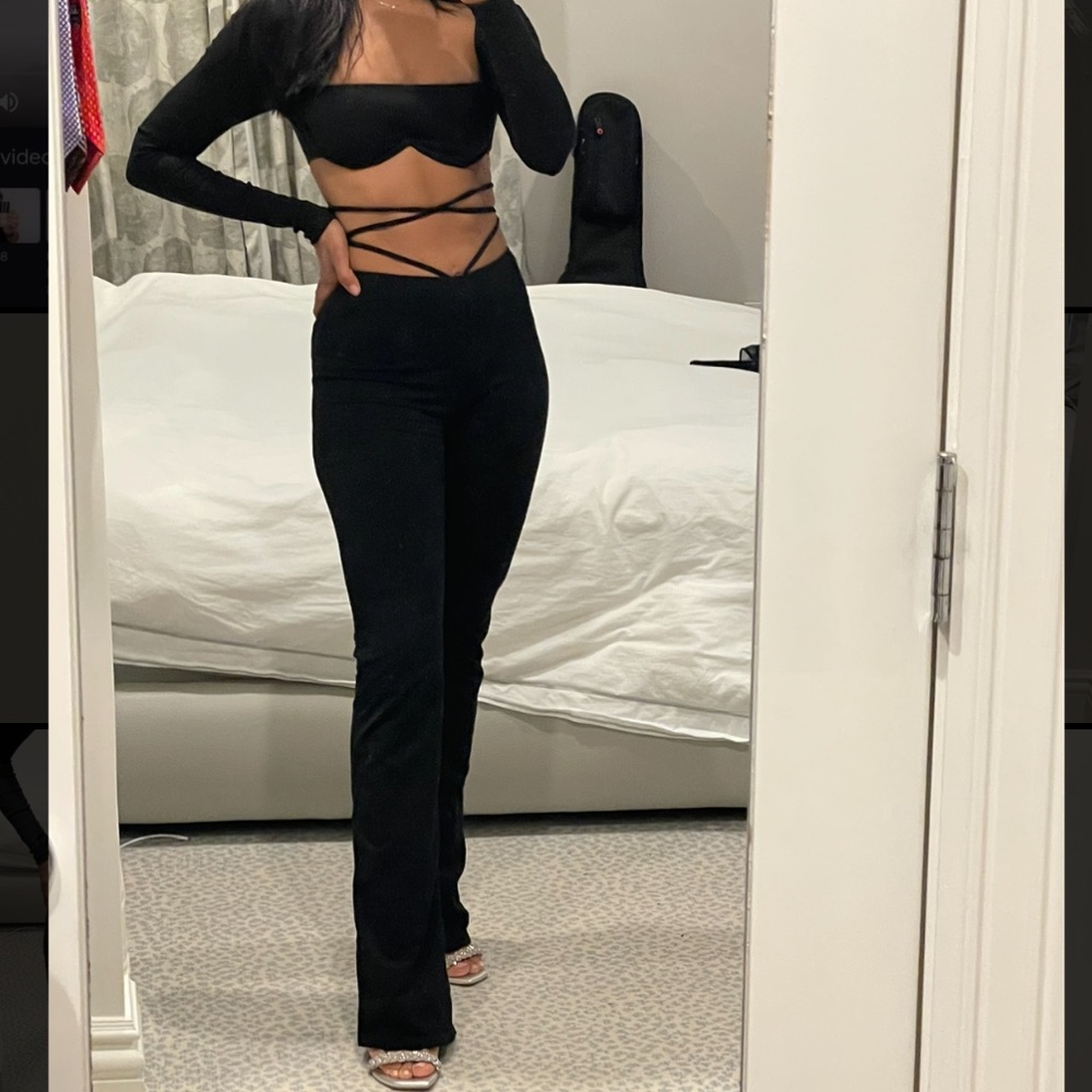 Set Crop top and pants